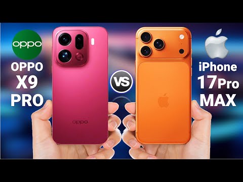 OPPO Find X9 Pro (Official) vs iPhone 17 Pro Max – Can OPPO Finally Beat iPhone?