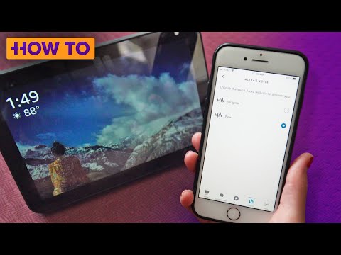 How to change Alexa's name and voice to Ziggy