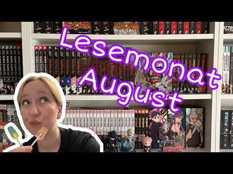 Neuzugänge und Lesemonat August 2025