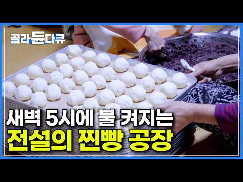10년 전, 오늘, 10년 후 똑같은 맛을 내기 위해 예민하게 신경 쓴다는 경력 40년 찐빵 장인｜창고에 저장된 팥만 100가마｜안흥찐빵｜겨울철 국민 간식｜극한직업｜#골라듄다큐