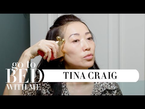 Tina Craig's High-Tech Nighttime Skincare Routine | Go To Bed With Me | Harper's BAZAAR