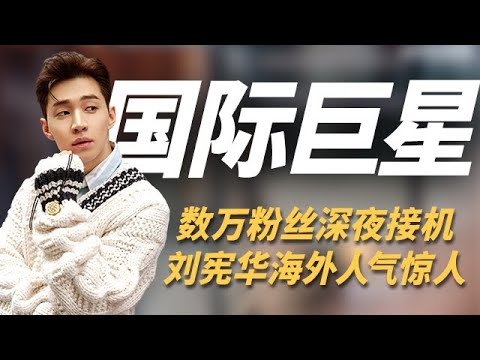 Henry刘宪华海外人气高到惊人！数万粉丝深夜接机看呆宋丹丹 #刘宪华 个人cut 01