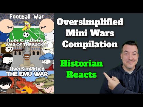 Oversimplified Mini Wars Reaction Compilation