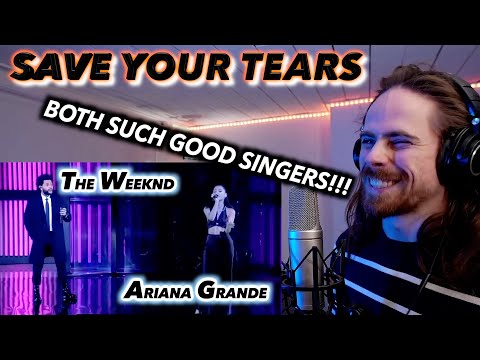 The Weeknd & Ariana Grande - Save Your Tears (live) FIRST REACTION!