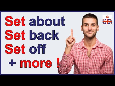 Phrasal verbs with SET - English lesson