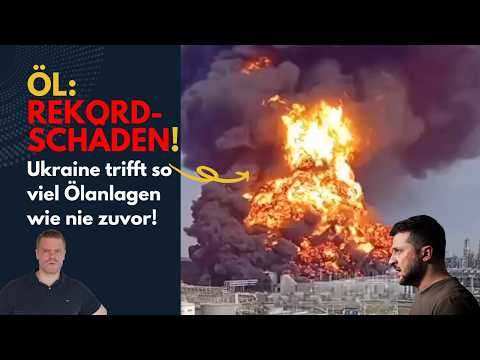 Neuer REKORD bei Angriffen auf russisches Öl! Ukraine Lagebericht (527)