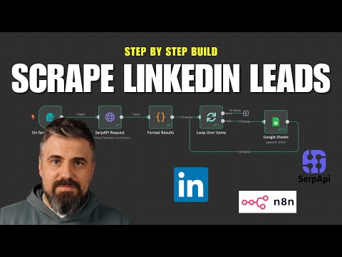 Get Prospects by Scraping Google for Linkedin Profiles with n8n and SerpAPI