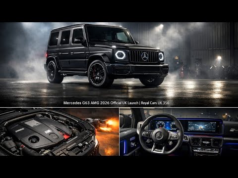Mercedes-AMG G63 2026 Official UK Reveal | Power,Prestige & Pure Authority | Royal Cars UK 356#cars