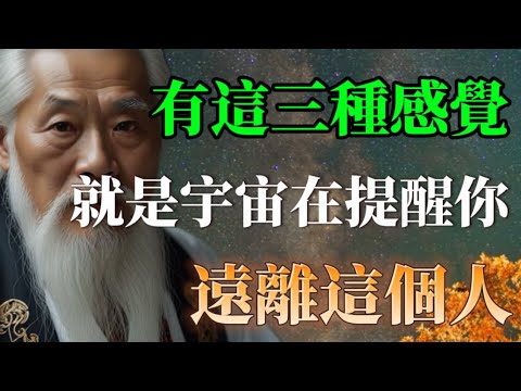 有這三種感覺不要忽略了！這就是宇宙在提醒你，遠離這個人。