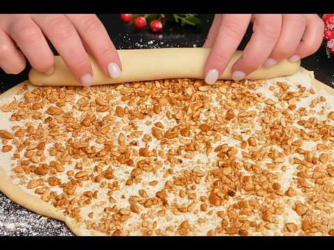 This shortbread cookie recipe is crazy! Just roll and slice