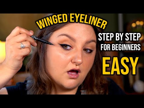 A TRUE BEGINNERS GUIDE TO WINGED EYELINER | IN DEPTH STEP BY STEP TUTORIAL
