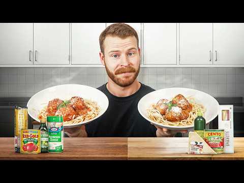 Do Expensive Groceries make better Spaghetti & Meatballs?