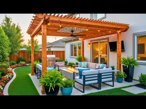 100+ Covered Patio Ideas: Transform Your Backyard with Stunning Pergolas, Awnings & Gazebos!