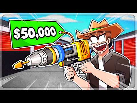 I Spend $50,000 Upgrading LEGENDARY Tools in Storage Hunter