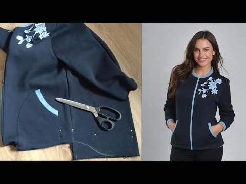 I Didn’t Buy This Hoodie — I Embroidered and Sewed It Myself. Practical, warm, beautiful