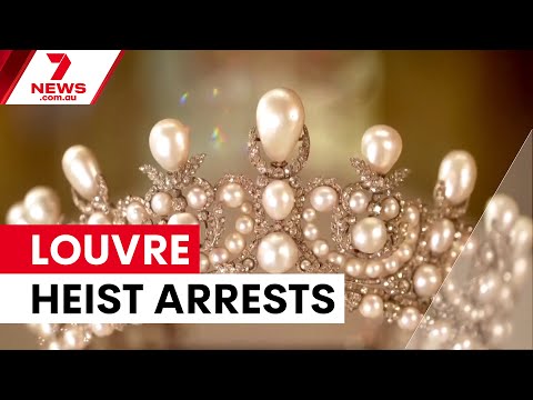 Louvre heist suspects arrested fleeing France | 7NEWS