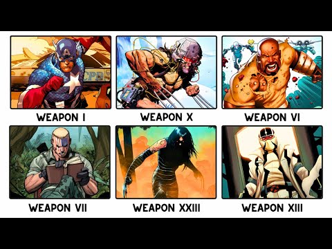 Every Major Weapon X Experiment Explained In 30 Minutes