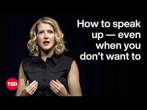 How to Speak Up — Even When You Don’t Want To | Sarah Crawford-Bohl | TED