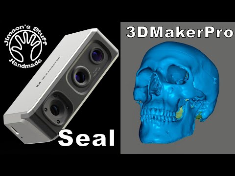 Testing the Seal 3D Scanner from 3DMakerpro