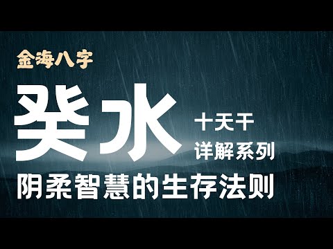 癸水日主的全面详解 阴柔智慧的生存法则 - 🏆金海八字 🌊
