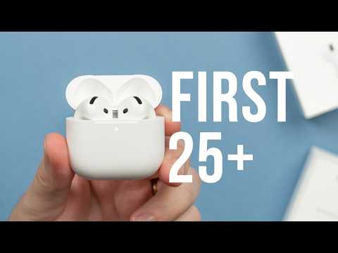 AirPods 4 - First 25 Things To Do! (Tips, Tricks and Hidden Features)