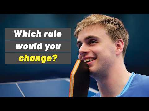 Which Table Tennis Rule Would Truls Möregårdh change?