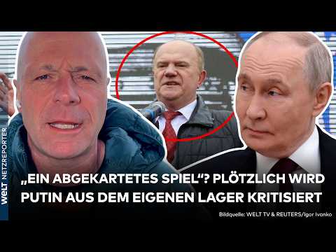 UKRAINE WAR: This has never happened before! Suddenly Putin is being attacked from within his own...