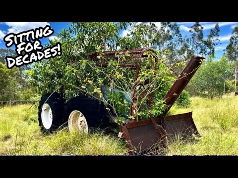 OLD Bulldozer on Wheels Left SITTING For Years! Will it Run Again or is it SCRAP?