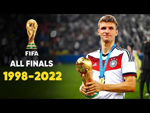 All World Cup Finals from 1998