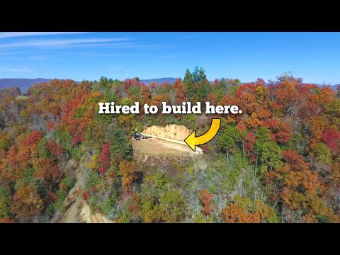 Construction of a Mountain-Side Getaway Home