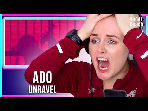 Who Is She?! | Vocal Coach Analysis of Ado - Unravel Reaction