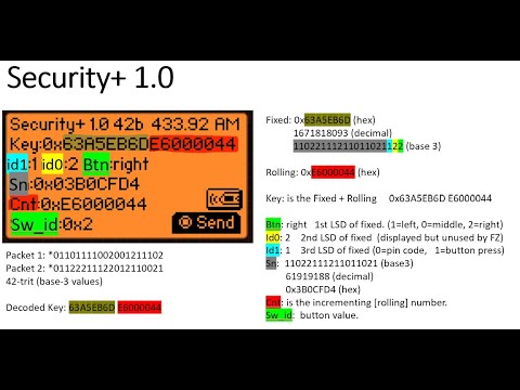 [76] Flipper Zero - Rolling Codes Part 1 : Security+1.0