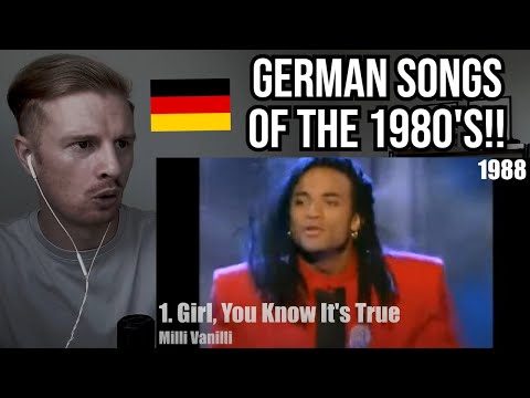 Reaction To Most Popular German Songs From 1980 to 1989