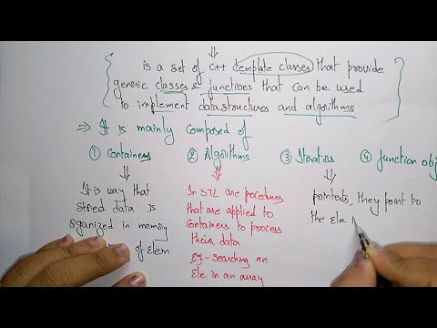 Standard Template Library in c++  | STL | Introduction | OOPs in C++ | Lec-49 | Bhanu Priya