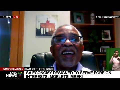 SA economy designed to serve foreign interests: Moeletsi Mbeki