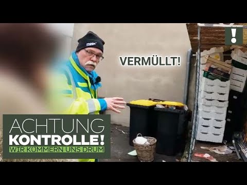 "Leck-mich-am-A*sch-Verhalten!" 😠 Mülldetektive im Einsatz! | Achtung Kontrolle