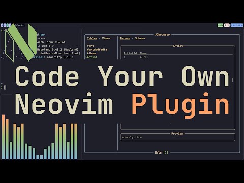 Code Your Own Neovim Plugin, Tutorial.