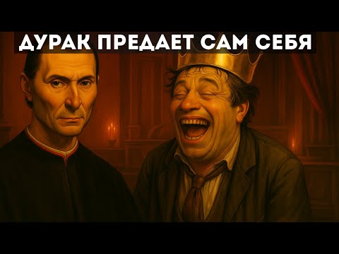 Вот как глупец себя выдаёт — по Макиавелли.