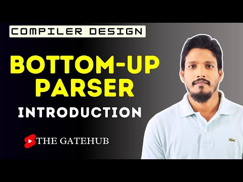 Bottom Up Parser | Shift Reduce Parsing | Compiler Design