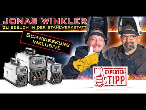 STAHLWERK - Jonas Winkler lernt schweißen - MAG / MMA / WIG - alles was Du wissen musst