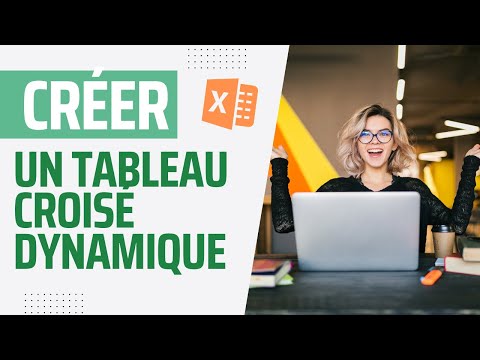 Comment créer un TABLEAU CROISÉ DYNAMIQUE dans EXCEL (et astuces bonus...)