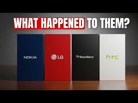 The Rise and Fall of LG, HTC, Nokia, and BlackBerry!