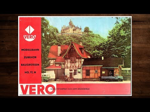 VERO Prospekt 1968 – Modellbahn, Zubehör, H0 TT N, Auhagen, Mamos, Demusa, OWO, DDR