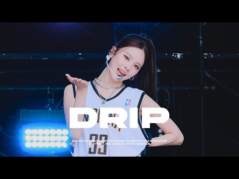 [4K] 250817 SUMMER SONIC 2025 OSAKA 썸머소닉 - 'DRIP' izna JEEMIN 이즈나 방지민 직캠 fancam