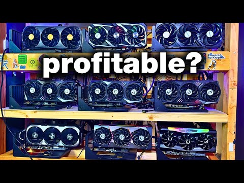 I Spent $13,000 on an Ai Mining Farm!