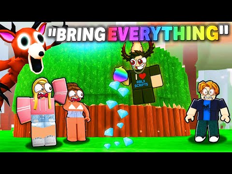 Using HACKS To TROLL In 99 Nights in the Forest Script FULL MOVIE