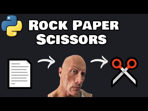 ROCK PAPER SCISSORS game in Python 🗿