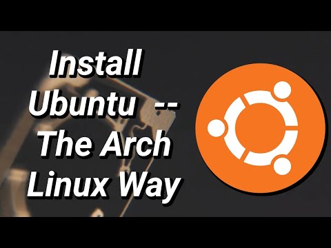 Install Ubuntu -- The Arch Linux Way (via Debootstrap)