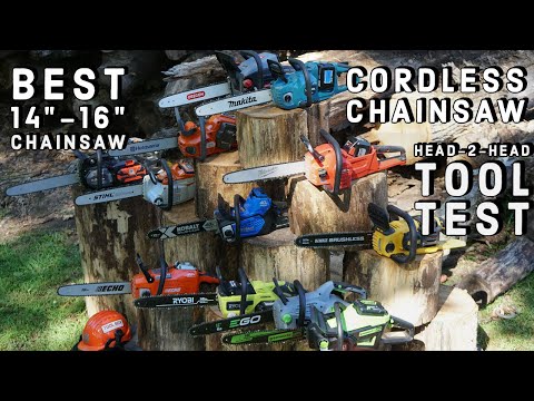 Best Cordless Chainsaw - Head-2-Head Test
