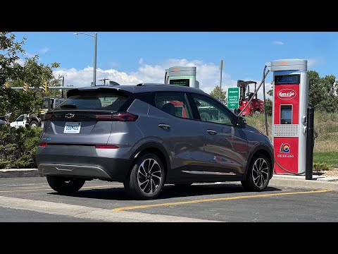 Here’s How Far The 2022 Bolt EUV Goes On A Charge With Highway Speed!